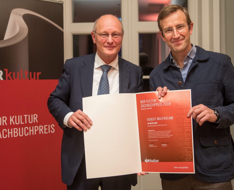 Verleihung des NDR Kultur Sachbuchpreises am 20. November 2019  im Schloss in Hannover